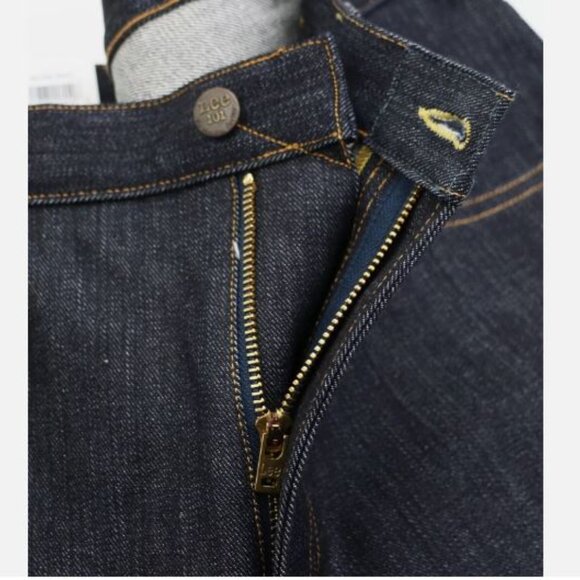 Lee 101Z W30 L34 Men's Jeans 13 3/4oz Japanese Selvedge Made in Italy Sanforized - Picture 4 of 16